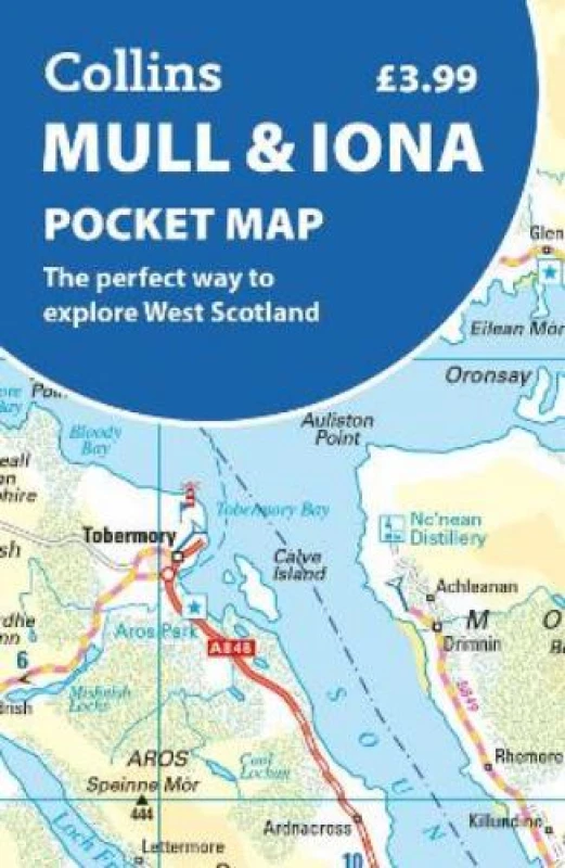 Image of Mull and Iona Pocket Map. By Collins Maps Books