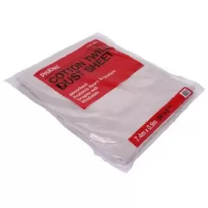 Image of Contractor 24' x 3' Cotton Staircase Dust Sheet - n/a - Prodec