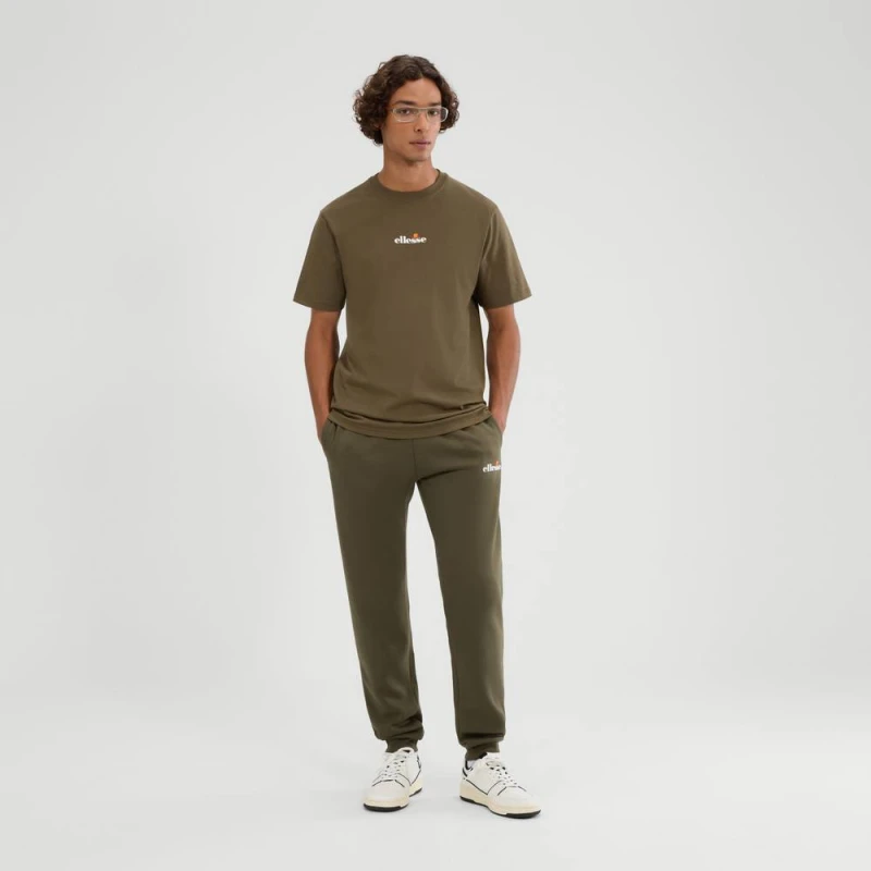 Image of Ellesse Mens Ollio 2 Tee in Khaki Size: Medium Khaki Male M