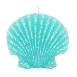 Image of Turquoise Clam Shell Candle