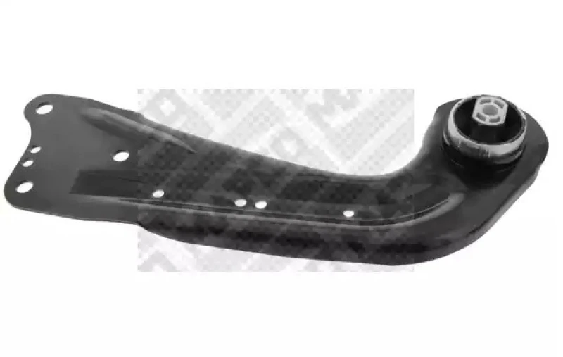 Image of MAPCO 54712 Suspension arm Trailing Arm, Sheet Steel, Front, with rubber mount Sheet Steel Track Control Arm (273)