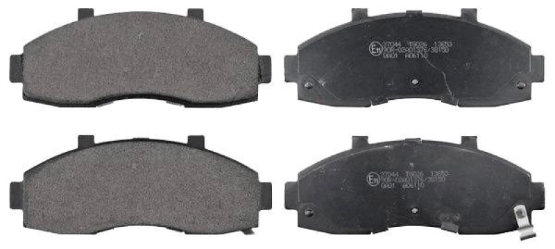Image of A.B.S. 37044 Brake pad set with acoustic wear warning Brake Pad Set,disc brake (402)