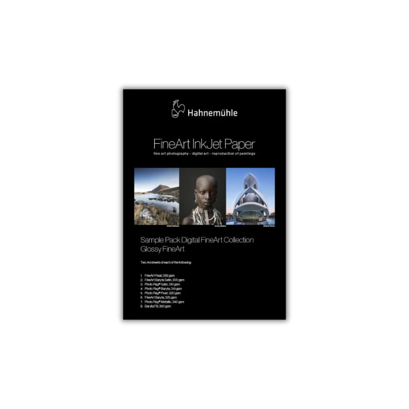 Image of HAHNEMUEHLE Digital FineArt A4 Glossy Photo Paper - 16 Sheets 4011367005672