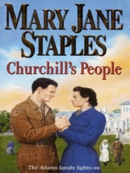Image of Churchills People by Mary Jane Staples Paperback