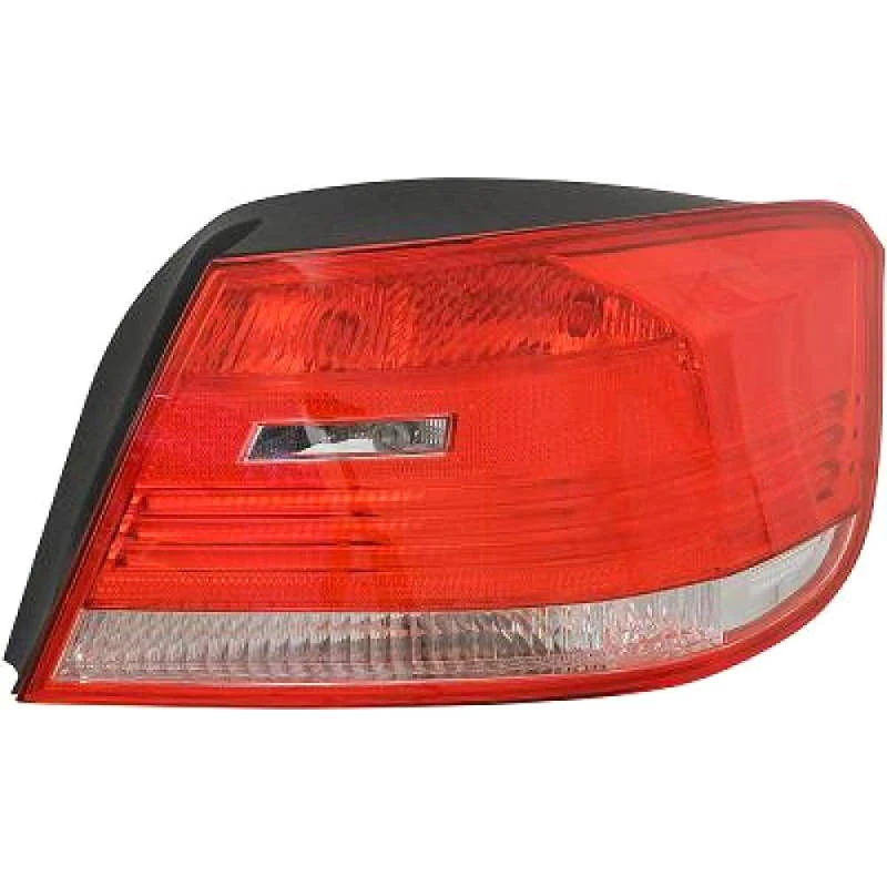 Image of DIEDERICHS 1216594 Rear light Priority Parts Outer section, with bulb holder, Right Combination Rearlight (391)