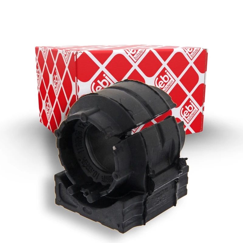 Image of FEBI BILSTEIN 39089 Stabilizer Bushes Rear Axle, Rubber Rubber Anti-roll Bar Bush Kit (1334)