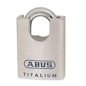 image of Abus Titalium Cylinder Closed Shackle Padlock (W)60mm