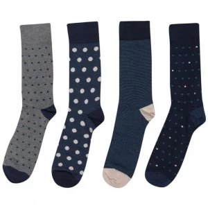 Image of Linea Sk Polka Dot Gift Bo Blue One Size - Blue