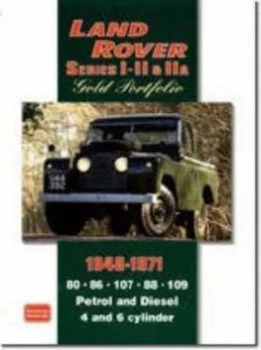 Image of Land Rover Series I Ii Iia Gold Portfolio 1948-1971 Paperback