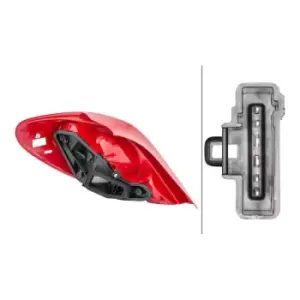 Image of HELLA Rear light Right 2VP 354 038-021 Combination rearlight,Tail light PEUGEOT,207 (WA_, WC_)