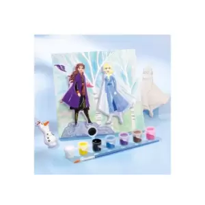 image of Totum Disney Frozen 3D Canvas Plaster Casting Painting Kit