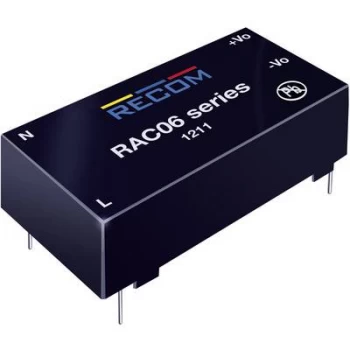Image of ACDC PSU print RECOM RAC06 12SC 12 Vdc 0.5 A 6