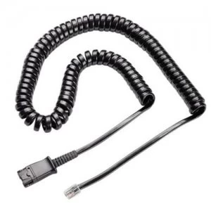 Image of Plantronics U10 Spare Cable Assy Amp Qd Midi Coil
