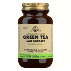 Image of Solgar Green Tea Leaf Extract (60 Vegetable Capsules)