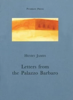 Image of Letters from Palazzo Barbaro by Henry James Paperback
