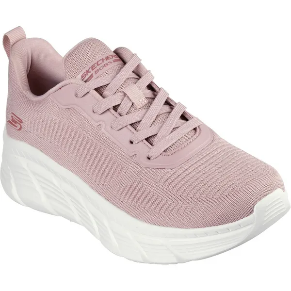 Image of Skechers Womens Bobs B Flex Hi Flying Textile Upper Trainers UK Size 6 (EU 39) BLUSH SKE2245-BLSH-6