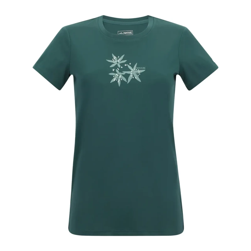 Image of Womens T-Shirt Regatta Fingal Vert Female 40
