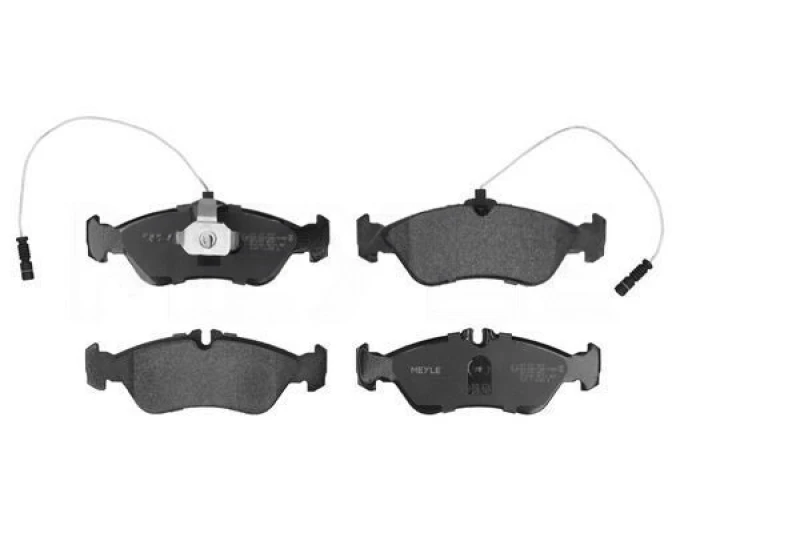Image of MEYLE 025 215 9218 Brake pad set incl. wear warning contact, Original Quality, with anti-squeak plate Brake Pad Set,disc brake (402)
