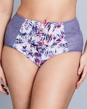 Sculptresse Chi Chi Palm Print Briefs