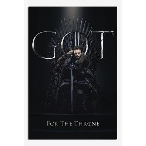 image of Game of Thrones Jon For The Throne Maxi Poster