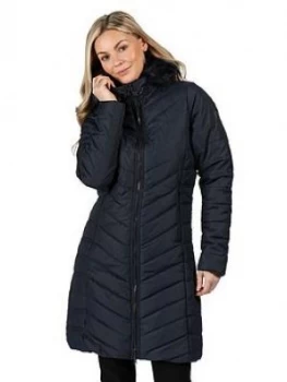 Image of Regatta Fritha Parka - Navy, Size 18, Women