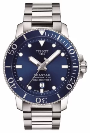 Tissot Seastar 1000 Powermatic 80 Blue Dial T1204071104103 Watch