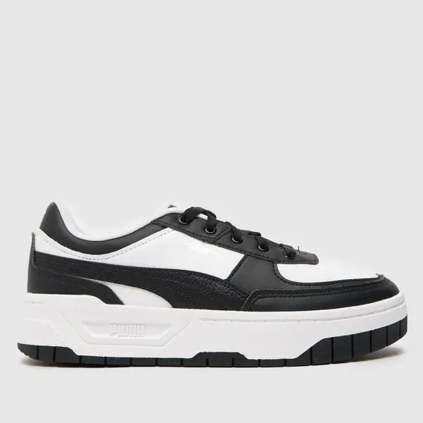 image of PUMA cali dream trainers in Black & white Black/White UK 3 (EU 35½)