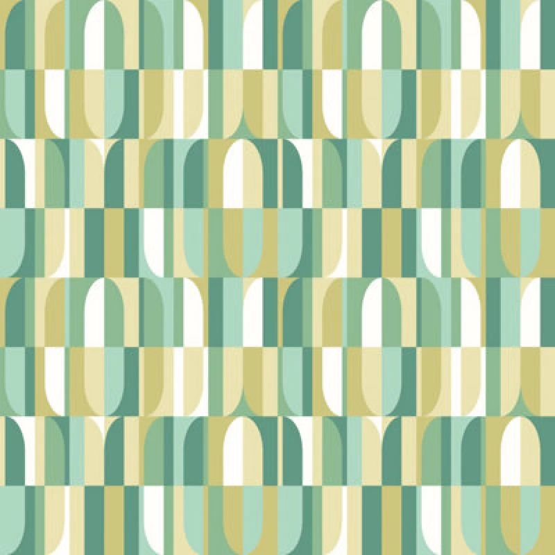 Image of Hoopla Walls Building Blocks Forest Mix Smooth Matt Wallpaper