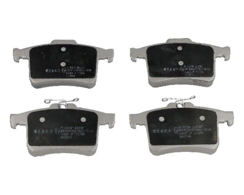 Image of ASHIKA 51-00-0312 Brake pad set Rear Axle Brake Pad Set,disc brake (402)