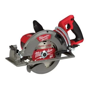 image of Milwaukee Power Tools M18 FCSRH66-0 FUEL Rear Handle Circular Saw 18V Bare Unit