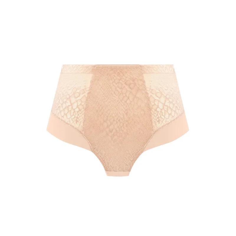 Image of Fantasie Womens Envisage High Waisted Brief in Nude Size: 14 Nude Female 14
