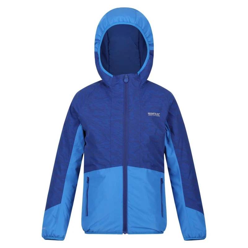Image of Regatta Boys Volcanics VII Padded Waterproof Jacket 13 Years - Chest 79-83cm (Height 153-158cm) NwRyl/StrBlu RKP268B-JPN-13