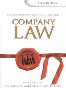 Image of Company Law by Ann Ridley Paperback