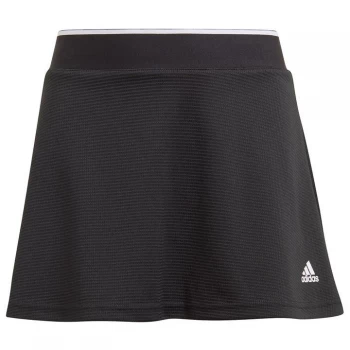 image of adidas G Club Tennis Skirt Junior Girls - Black/White