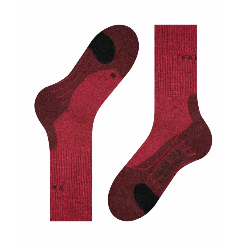 Image of Falke Womens socks Falke TK2 Wool Rouge Female 41/42
