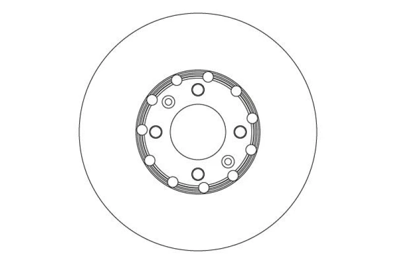Image of Brake disc TRW DF6818