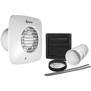 image of Xpelair 100mm Simply Silent 2 Speed Standard Exial Extractor Fan DX100S