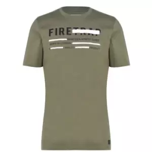 image of Firetrap T-Shirt Mens - Green