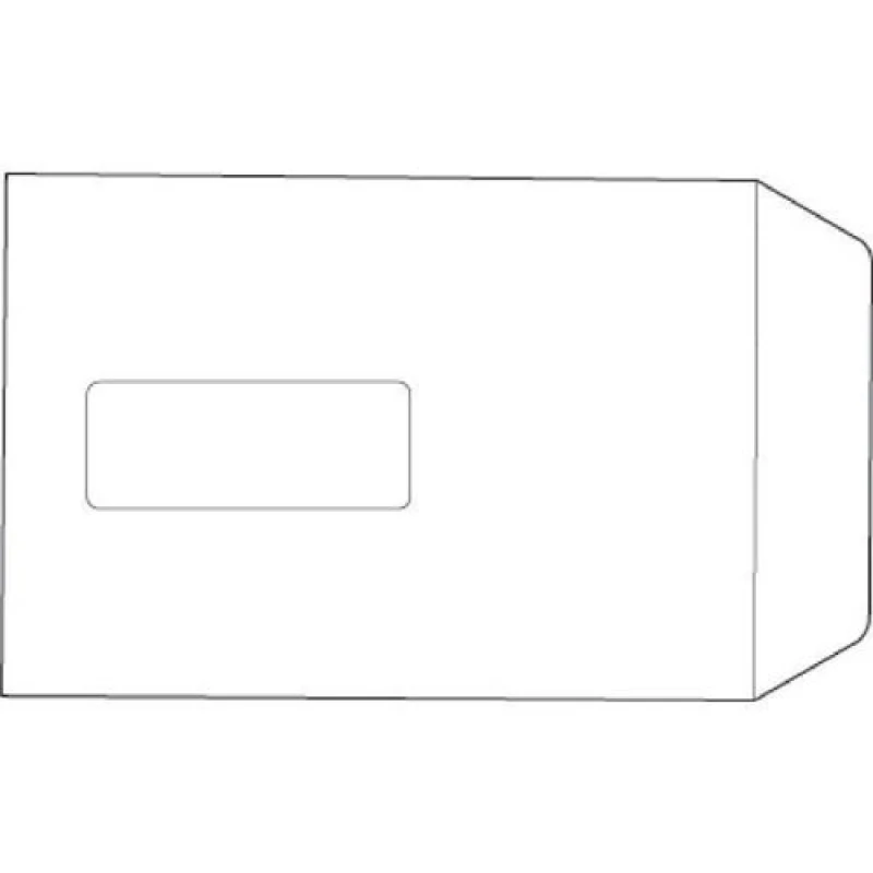 Image of 5 Star Value Self Seal C5 Windowed Pocket Envelope 100gsm - White (500 Pack) 553258