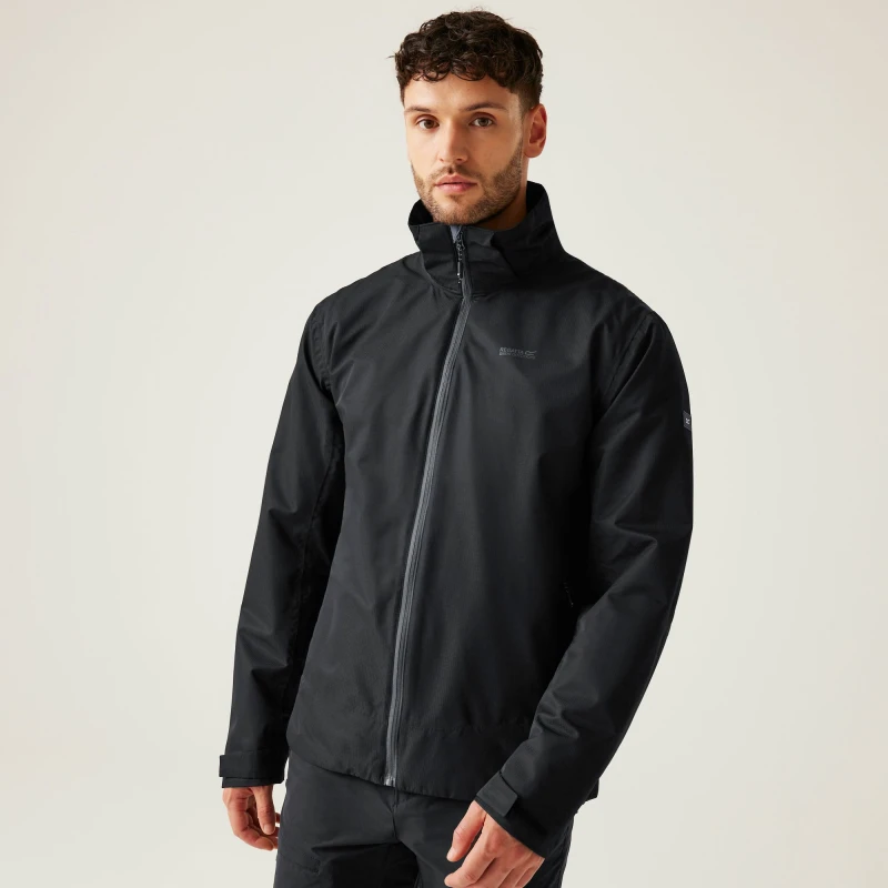 Image of Waterproof jacket Regatta Oakhowe Noir Male S