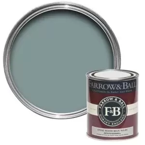 Image of Farrow & Ball Estate Oval Room Blue No. 85 Eggshell Paint, 750Ml