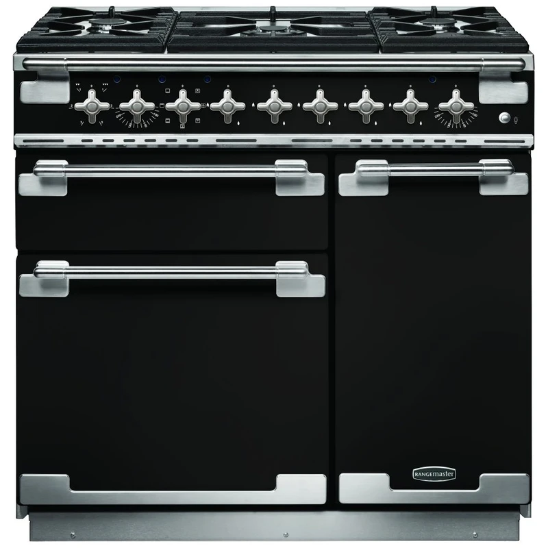 Image of Rangemaster Elise ELS90DFFGB 90cm Dual Fuel Range Cooker
