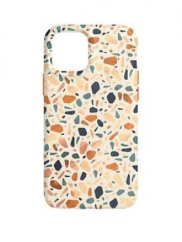 Image of Tech21 Ecoart For iPhone 12/iPhone 12 Pro - Terazzo Orange