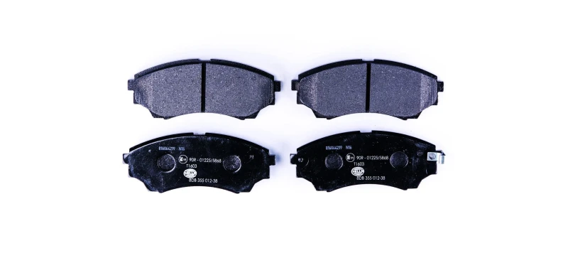Image of HELLA Brake pad set HELLA 8DB 355 012-381