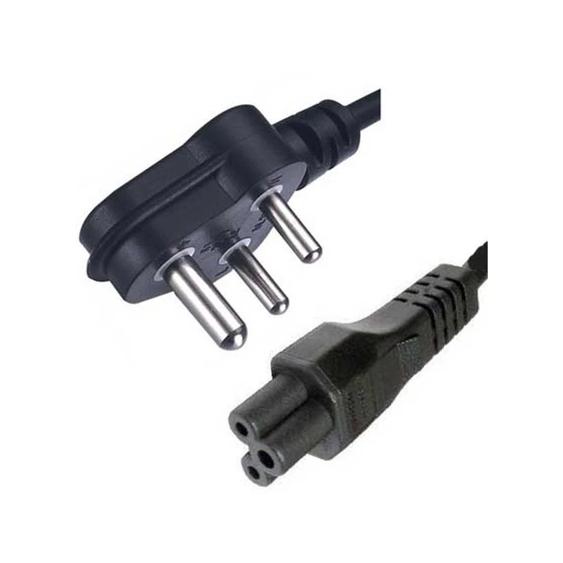 Image of FDL 2M S. AFRICA / INDIA MAINS PLUG TO C5 CLOVER LEAF CABLE