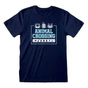 Image of Animal Crossing T-Shirt Box Icons Size M