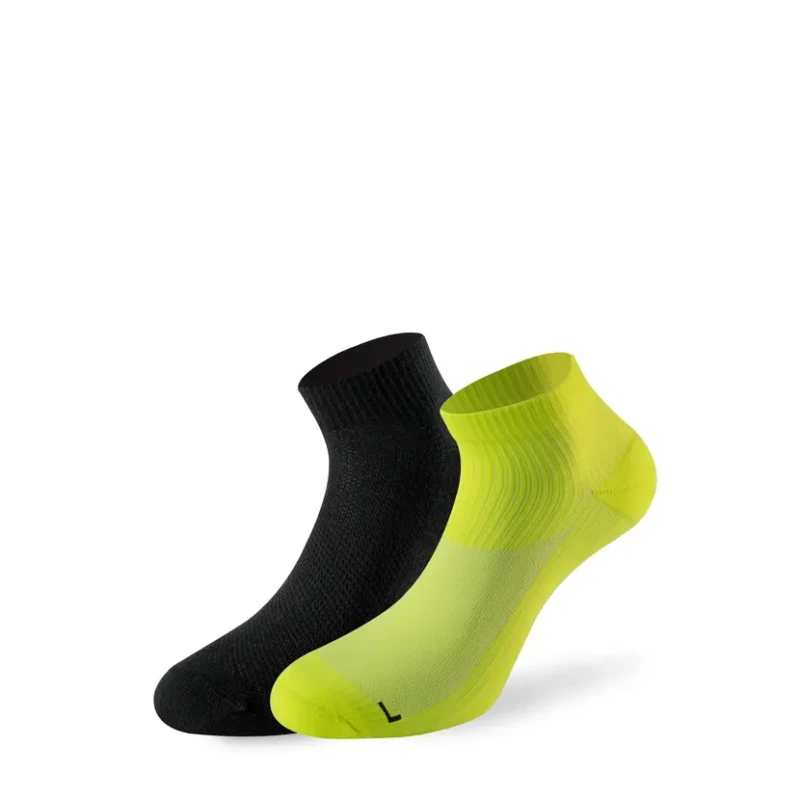 Image of Lenz 3.0 Running Socks, black-yellow, Size 35 - 38 for Men