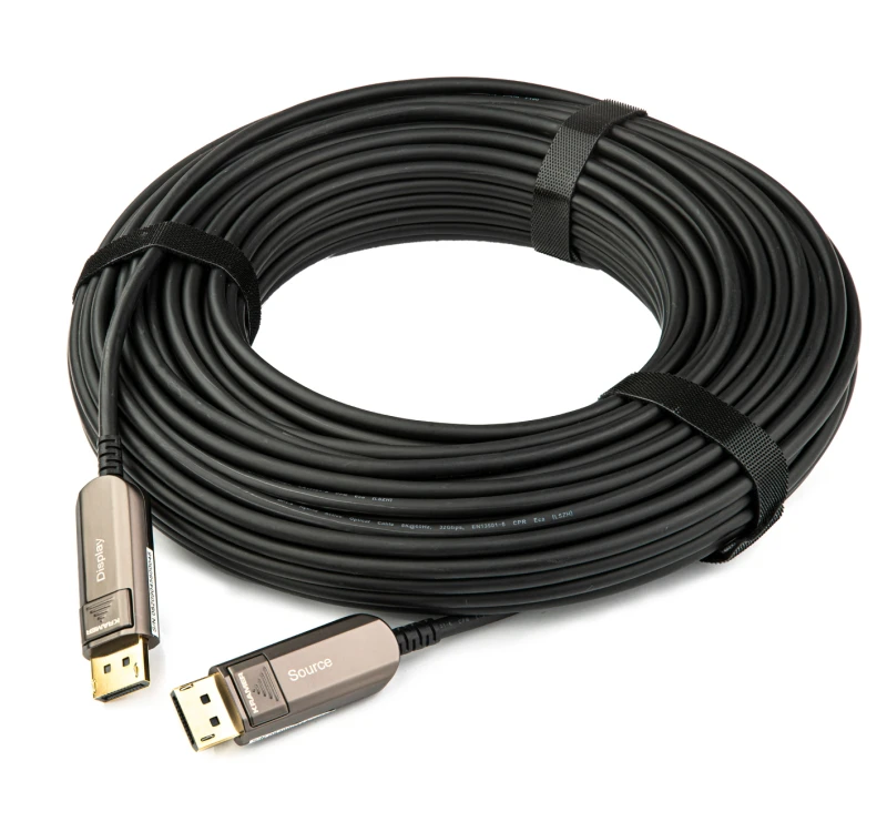 Image of Kramer Electronics CLS-AOCDP/UF 20 m DisplayPort Black