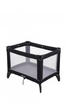 image of Graco Compact Travel Cot - Black Grey