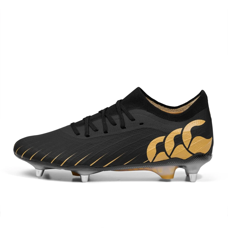 Image of Canterbury Speed Elite Mens Soft Ground Rugby Boots Black male 7 (41.5)